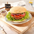 Gourmet Burger with sesame, sliced - 2