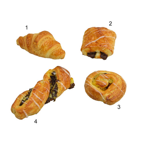 Mini Viennoiserie Selection, 4 different sorts