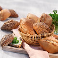 Organic farmer bread rolls mixed box,3 diff.sorts - 1