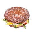 Lye Bagel with Sesame, pre-sliced, thaw and serve - 1