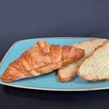 Butter Croissant, sliced, ready baked - 2