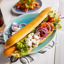 Brioche Hot Dog, thaw & serve
